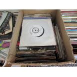 A box of approx 150 1970's and 1980's Punk, Ska and New Wave 7" singles including The Jam,