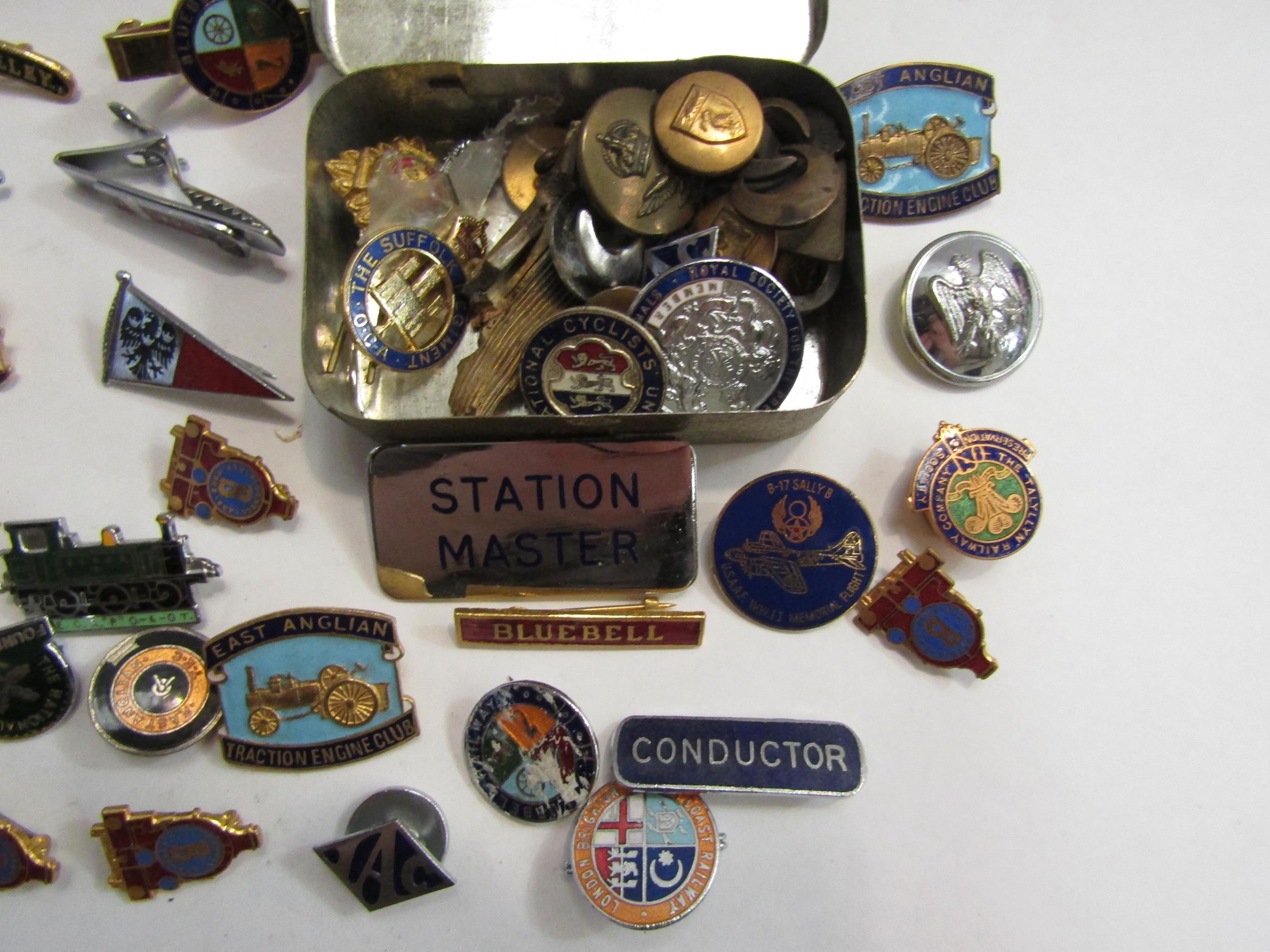 A collection of badges including Railway and Military - Image 3 of 3