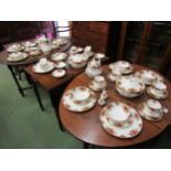 A quantity of Royal Albert Old Country Roses dinner and tea wares