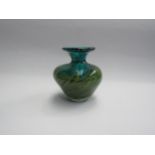 A Mdina art glass vase, 11cm tall