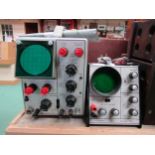 Two Telequipment oscilloscopes to include type S31 and Serviscope Minor
