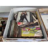 A box of approx 200 1980's and 1990's pop 7" singles including Spandau Ballet, Duran Duran, Heart,