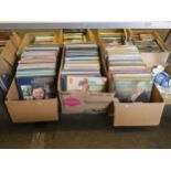 Three boxes of classical music LP's