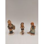 Three Hummel figures