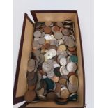 A quantity of foreign coinage including early to mid 20th century and later including Australian,