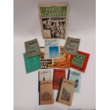 A selection of 1930's/40's ephemera including Sheffield Clarion ramblers hiking guides, CHA