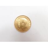 A George V (1911-1936) 1911 half sovereign