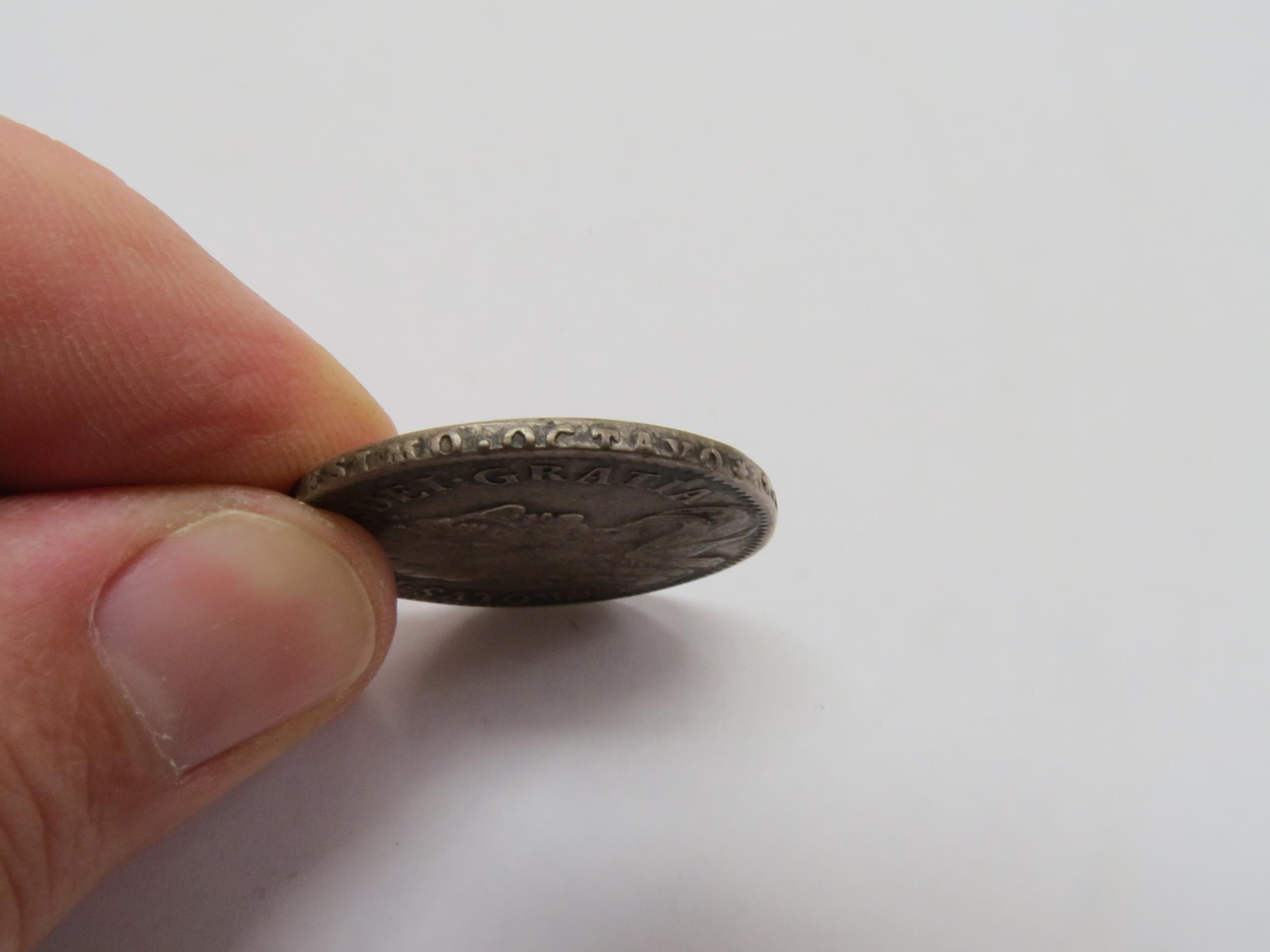 Charles II (1660-1685): A fourth bust halfcrown, 1676, Octavo to edge (Poor - F) - Image 3 of 3