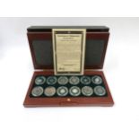 A cased and boxed coin collection - 12 Religions of the Ancient World, with certificate
