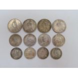 Victoria (1837-1901): A collection of silver coinage, all Jubilee head, double florins,