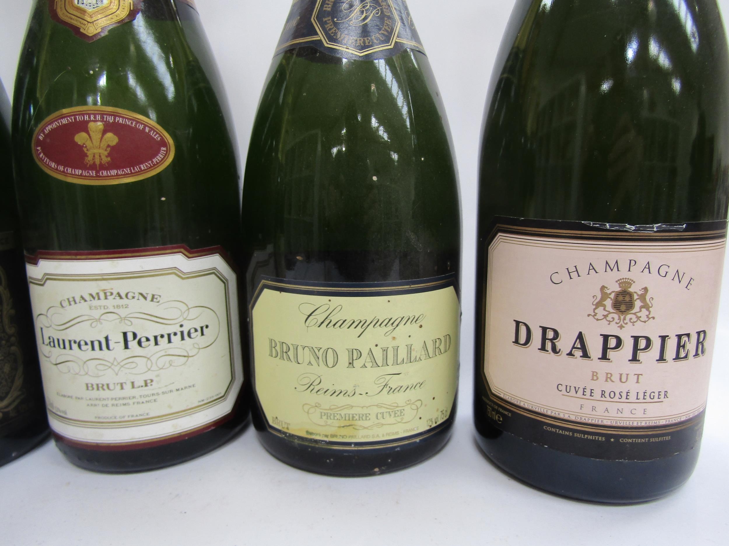Six bottles of Champagne including Moet and Chandon, Perrier Jouet, Louis Daumont, Laurent- - Image 3 of 3