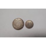 Two Hull silver tokens, one shilling & sixpence and sixpence for Rudston & Preston. (2)