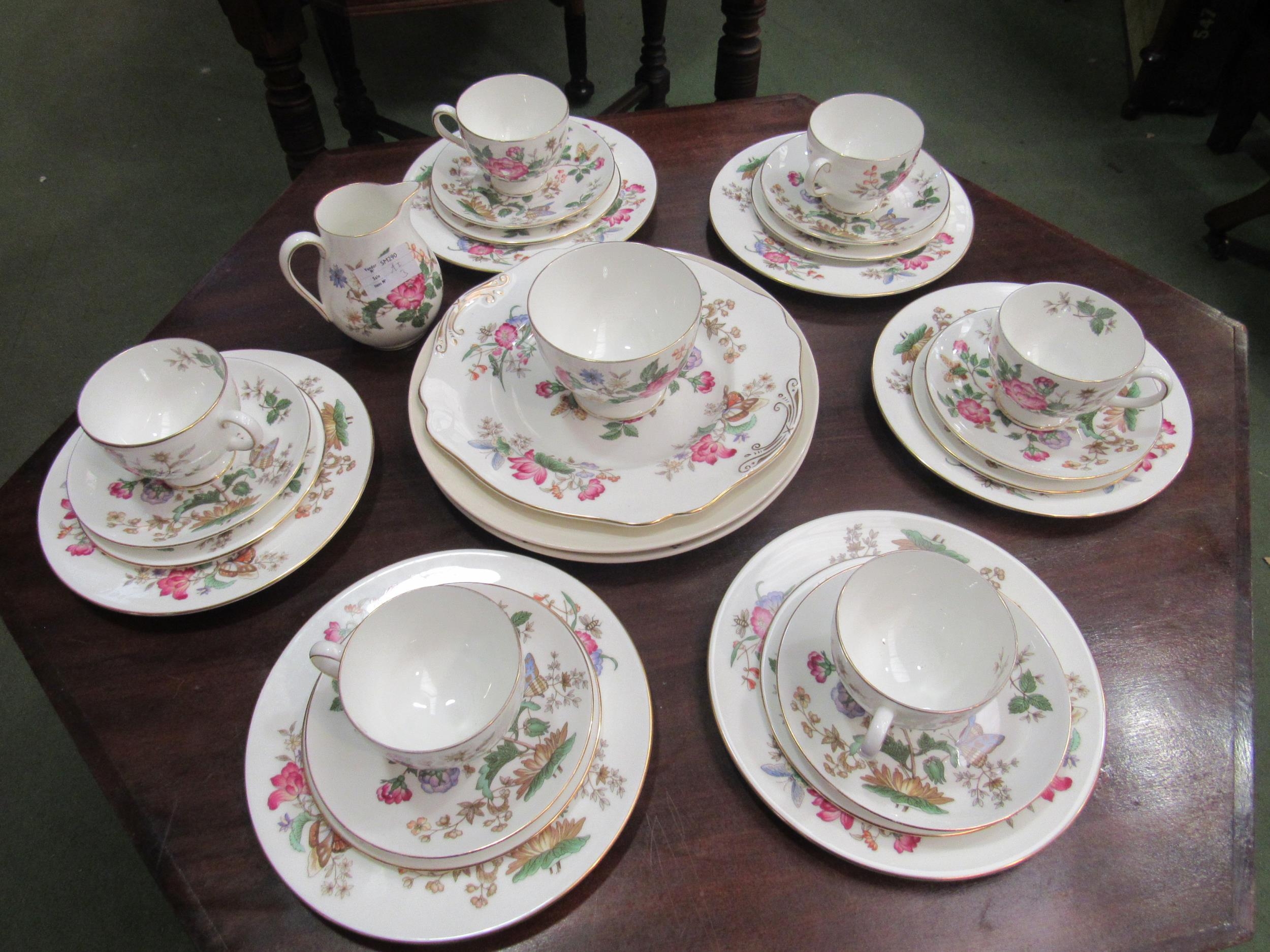 Wedgwood "Charnwood" dinner wares, cups, saucers, etc