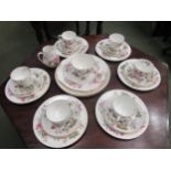 Wedgwood "Charnwood" dinner wares, cups, saucers, etc