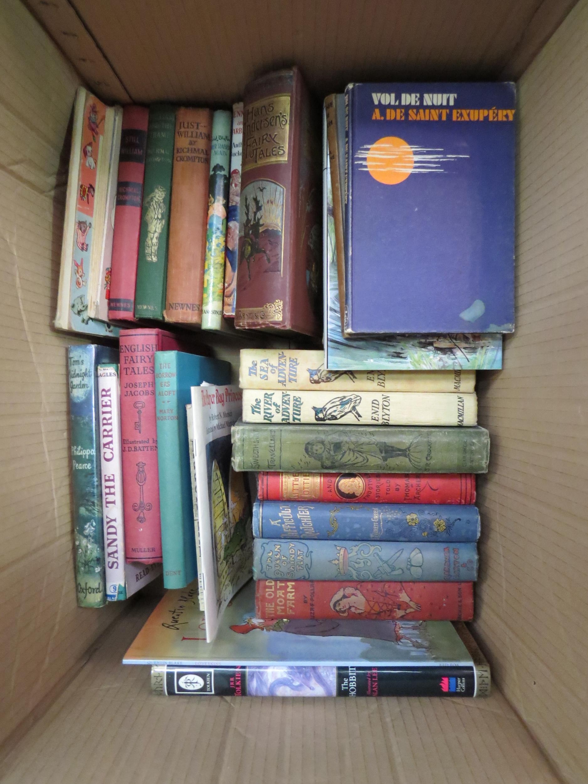 A box of children's and illustrated books, including J.RR Tolkien, Antoine de Saint Exupery, - Bild 2 aus 2