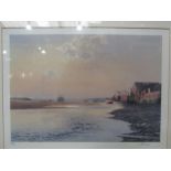 GODFREY SAYERS (XX-XXI): A limited edition print of Wells-Next-The-Sea, 78/500, framed and glazed,