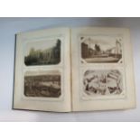 An Edwardian album containing early postcards of Diss 1903-1960
