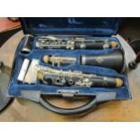 A Buffet Crampon & Cie Paris B12 Clarinet, cased, with stand, supplied by Top Joint Music,