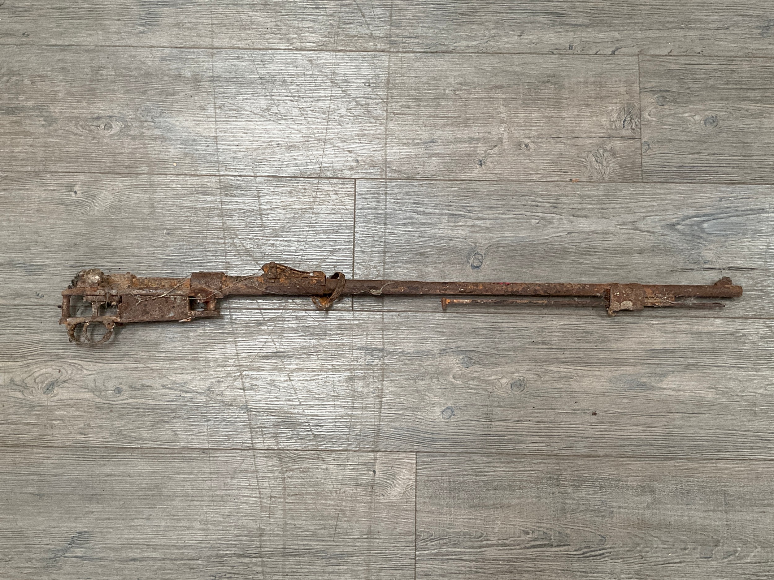 A German K98 relic trench find, inert