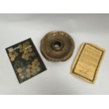 HMS ASSOCIATION INTEREST: A brass pulley wheel recovered from HMS Association, 90 gun 2nd rate Man