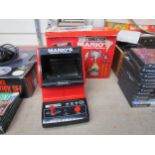 A boxed Nintendo Mario's Cement Factory Table Top Game & Watch electronic game