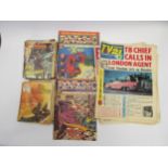 A collection of predominantly 1960's comics including Buster, The Dandy, The Topper, Valiant, The