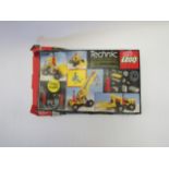 A Lego Technic set 8040 box and loose contents
