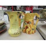 Two Burleigh jugs, Pied Piper and Rabbit