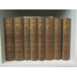 George Eliot, Works of, William Blackwood, 1901 Library Edition, 8 volumes, frontispiece to each