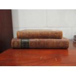 Two early 19th Century volumes "The Life of Jesus Christ with a history of the First Propagation" by