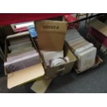 Four boxes containing boxed collectors plates by Edwin Knowles, W.F.George etc. 23 boxed,