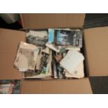 A large box of postcards early 20th Century onwards