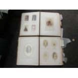 Two 19th Century cartes-de-visite albums including Queen Victoria, Prince Albert, King Edward and
