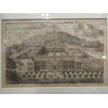 A late 18th / 19th Century engraving of Morden Colledge (College), Blackheath, South-East London,