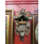 A Black Forest style cuckoo clock a/f
