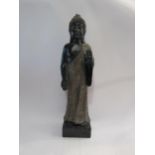 A decorative young buddha figure, 47cm tall