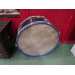 A Salvation Army drum with beater, 78cm diameter