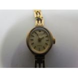 A 9ct gold lady's Accurist wristwatch