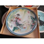 Six Limoges limited edition collector's plates from the Josephine et Napoleon Sereis, boxed together