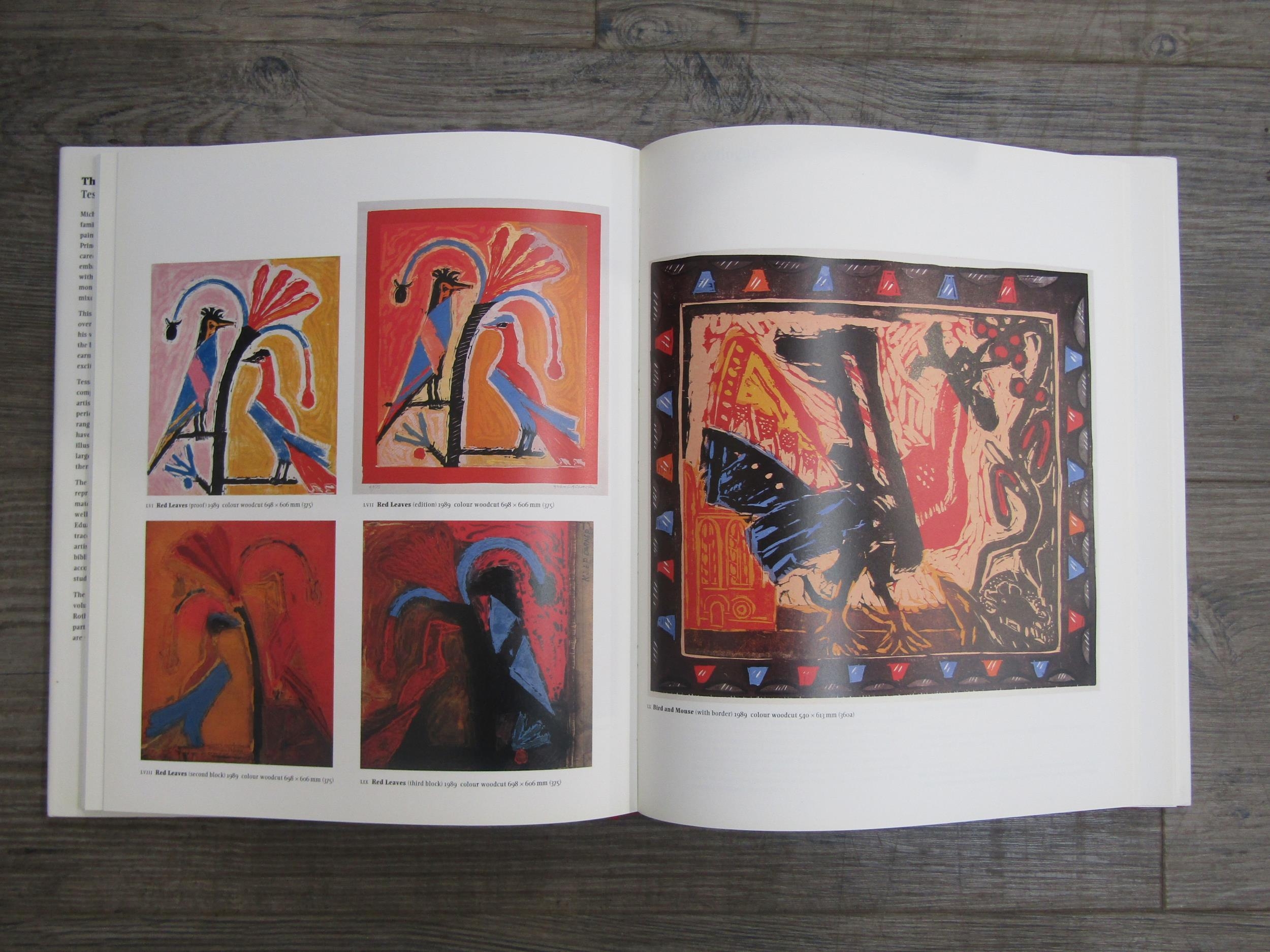 The Prints Of Michael Rothenstein - 1993 hardback book by Tessa Sidey - Image 3 of 3
