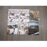 Six Habitat catalogue's, Circa 2005/6