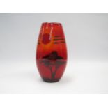 A modern Poole Pottery "African Sky" pattern vase, 26cm high