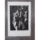 CLAIRE LAMBERT (XX) An unframed limited edition print titled 'Handstand' Pencil signed and No 2/