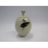 DEREK CLARKSON (1928-2013) A studio ceramic vessel with potter's impressed seal. 16cm high