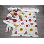 A collection of six Sandersons blinds with contemporary Dandelion pattern, various sizes