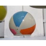A 'Tobyhouse' small Beach Ball pendant light, 29cm diameter
