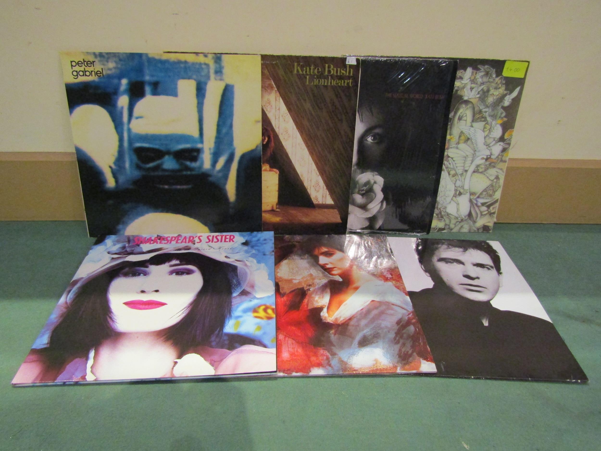 Assorted LP's to include Kate Bush 'Never For Ever' (EMA 794), 'Lionheart' (EMA 787) and 'The