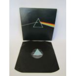 PINK FLOYD: 'The Dark Side Of The Moon' LP (SHVL 804), first pressing with solid blue triangle label