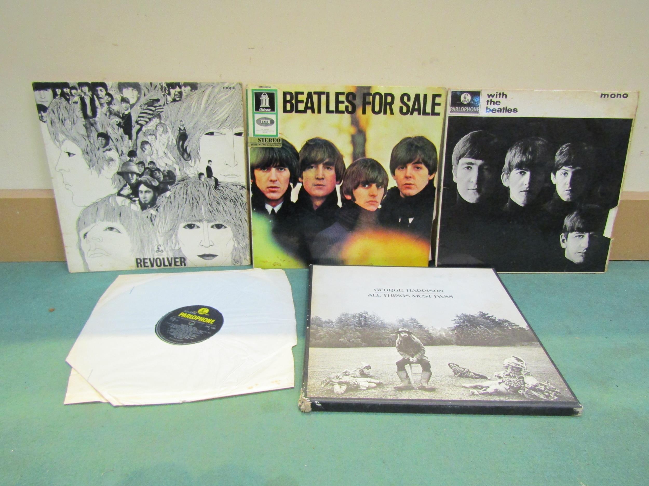 THE BEATLES: Four LP's to include 'Beatles For Sale' (Odeon SMO 83 790), 'Revolver' (PMC 7009), '