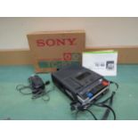 A Sony TC-92 Cassette-Corder, boxed